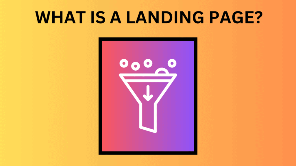 what is landing page
